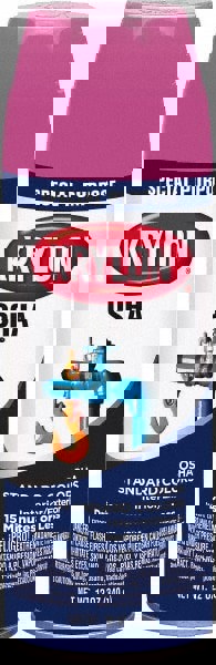 Enamel Spray Paint: OSHA Purple, Gloss,